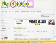 Tablet Screenshot of planetstation.org